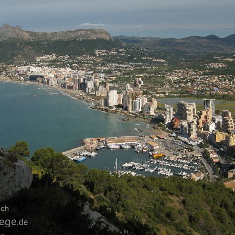 Valencia 010 Panorama, Calp, Valencia, Spanien, Espana, Spain