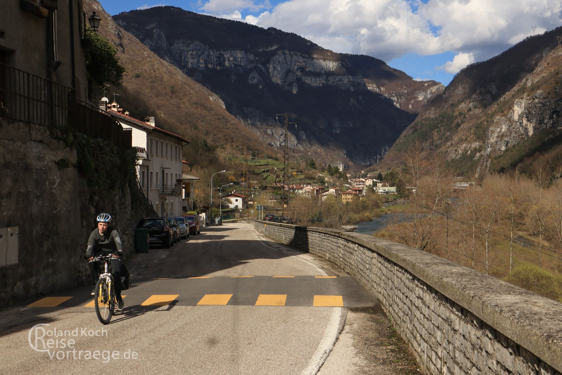 mit Kindern per Rad über die Alpen, Via Claudia Augusta, Valstagna